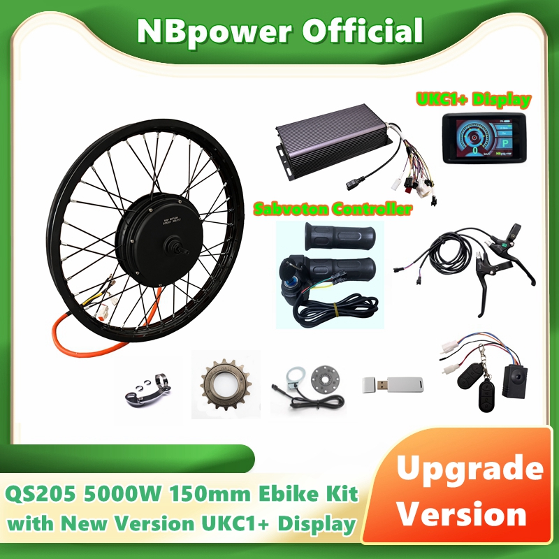 NBpower/QS205 5000W V3 150mm R - 72V 5000W Hub Motor Kit ulasan dan harga