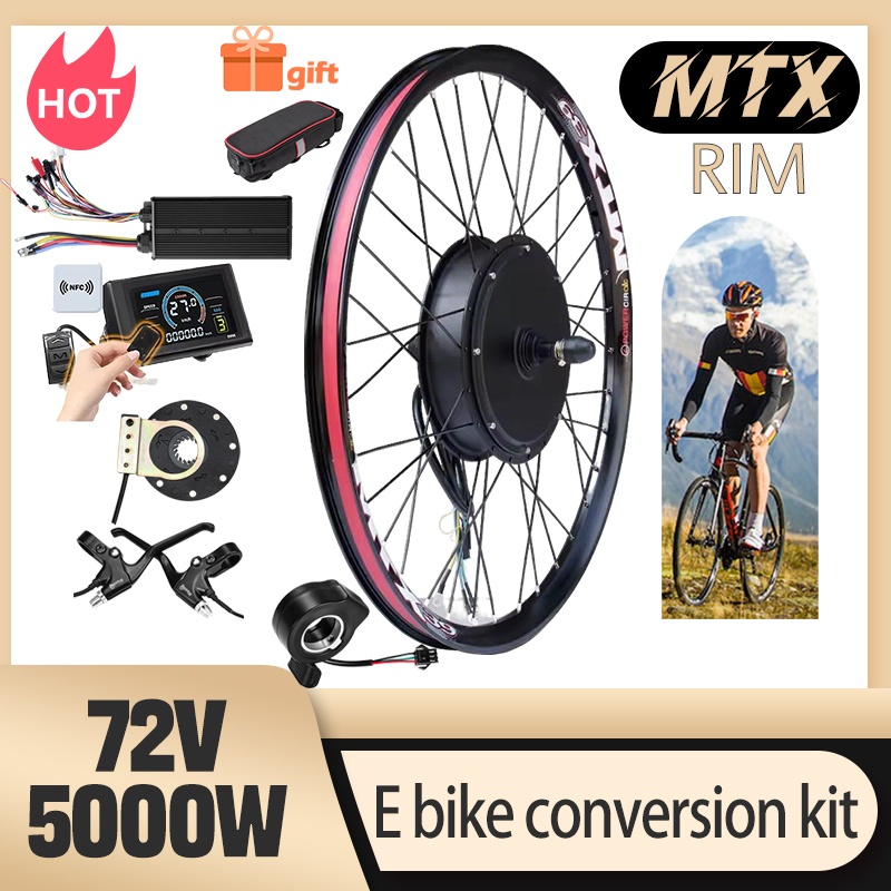 MTX39 E bike Conversion Kit 72 - Ebike Conversion Kit 72V 3000W ulasan dan harga